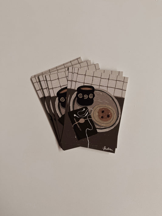morning lineup a6 print