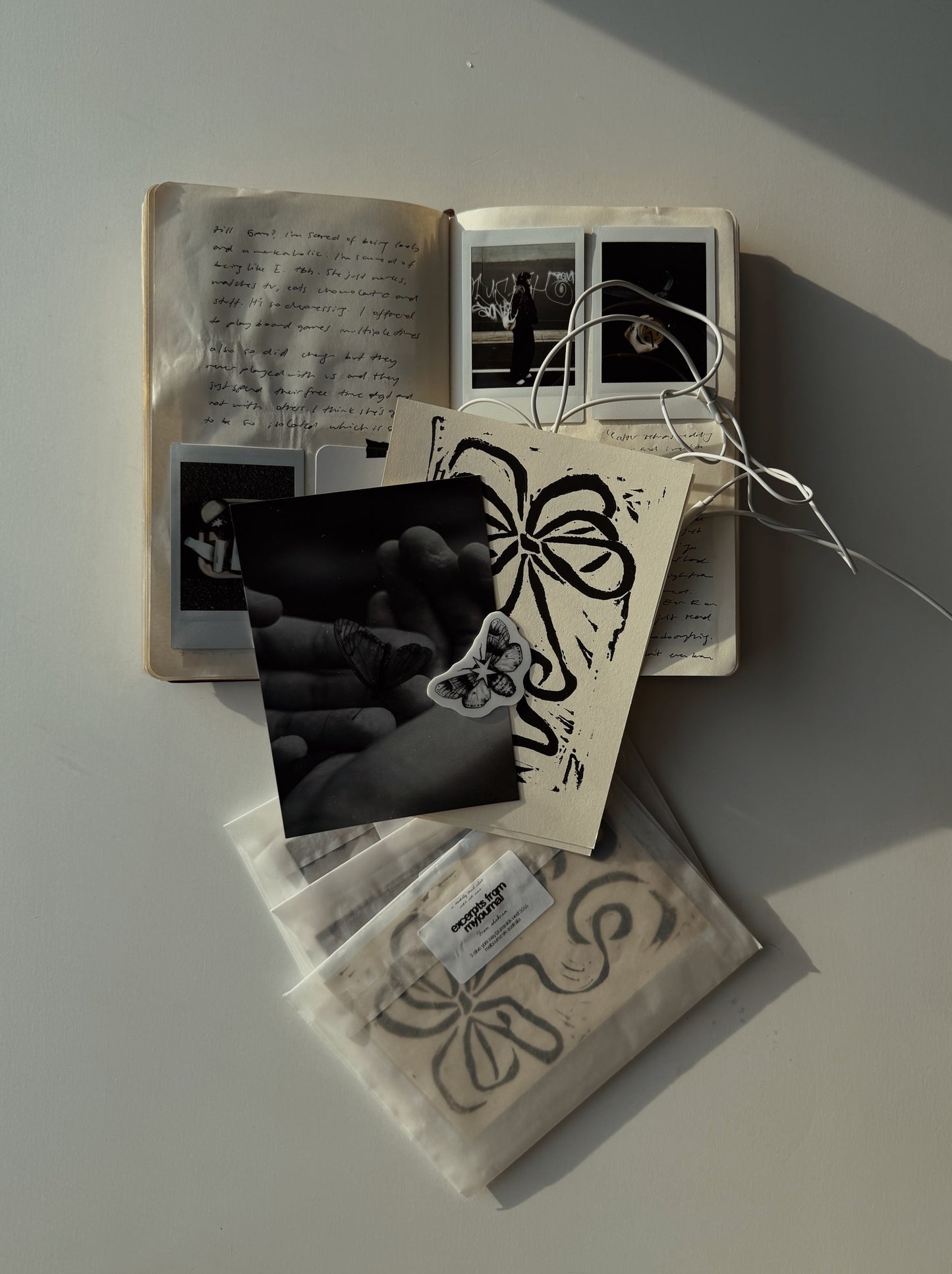 april letter — excerpts from my journal