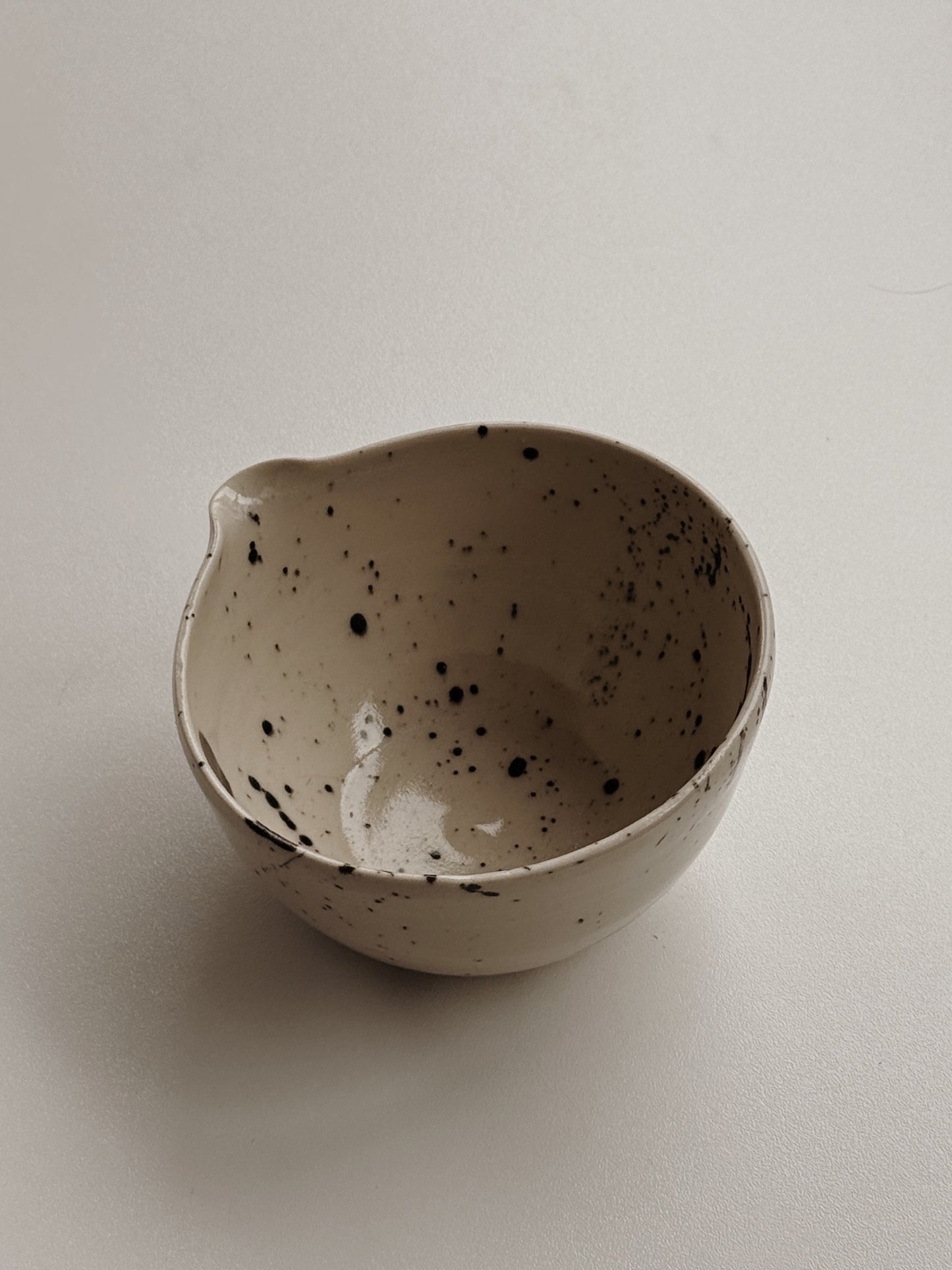 splatter matcha bowl