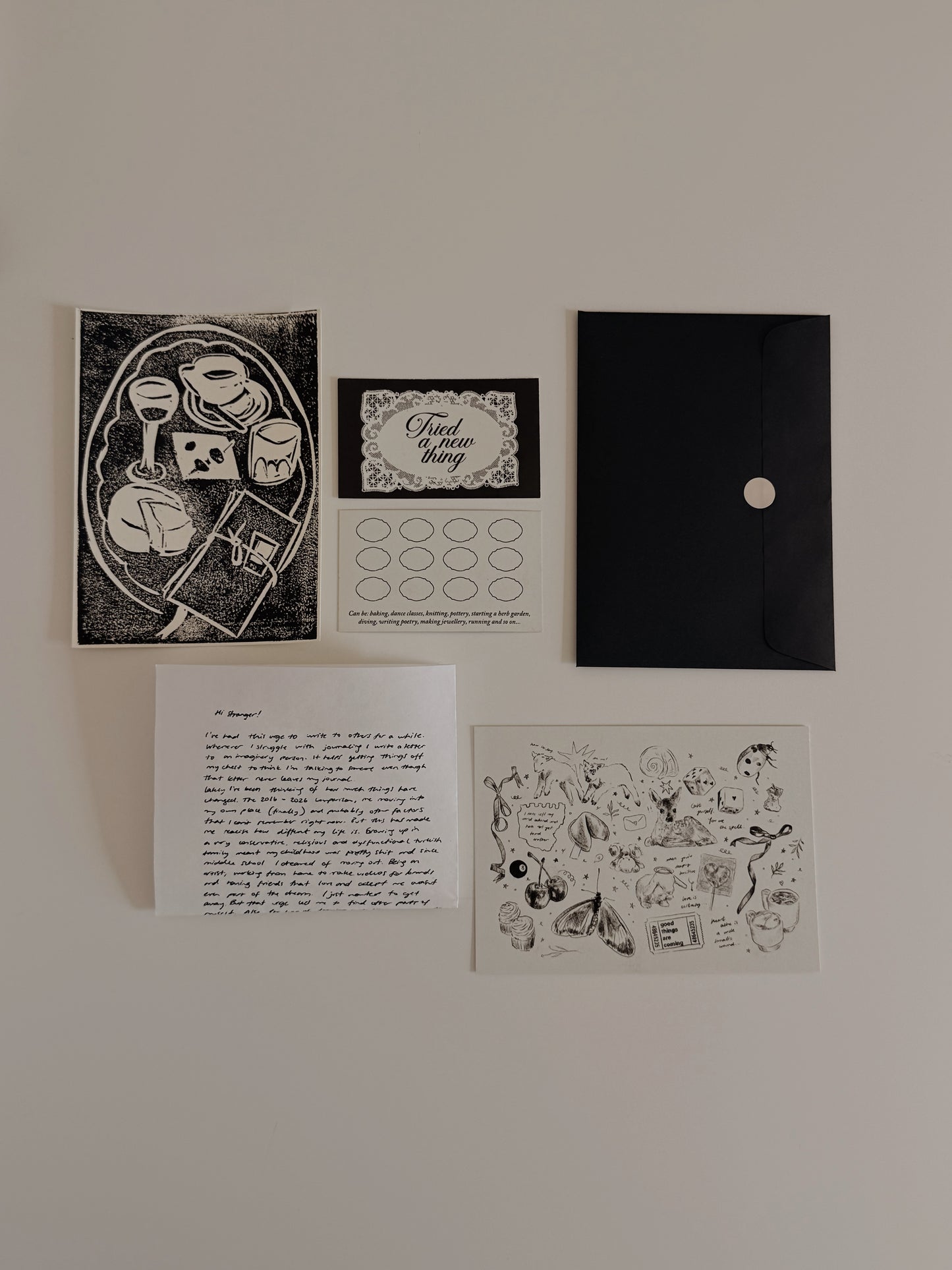 march letter — excerpts from my journal