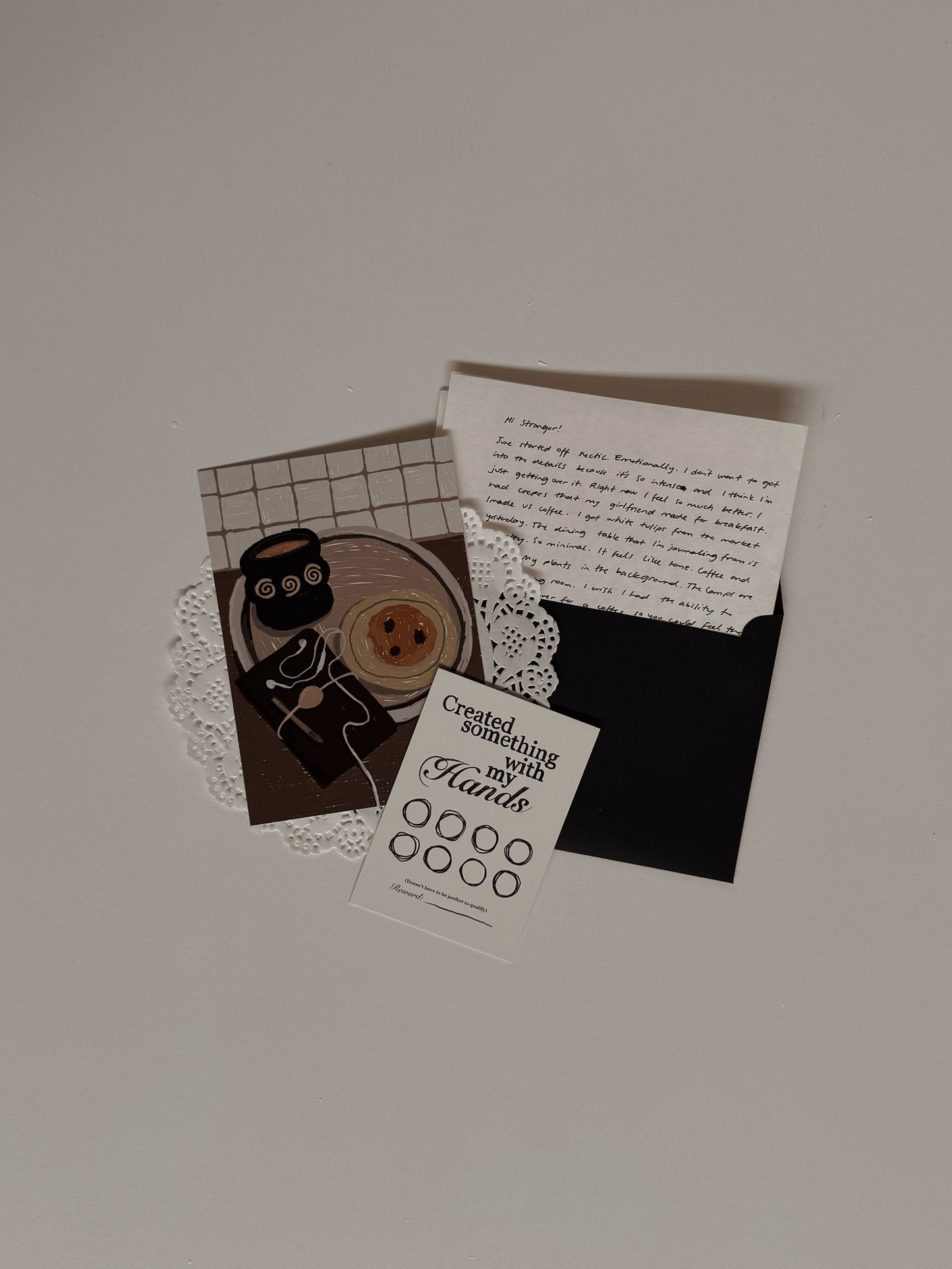 june letter — excerpts from my journal