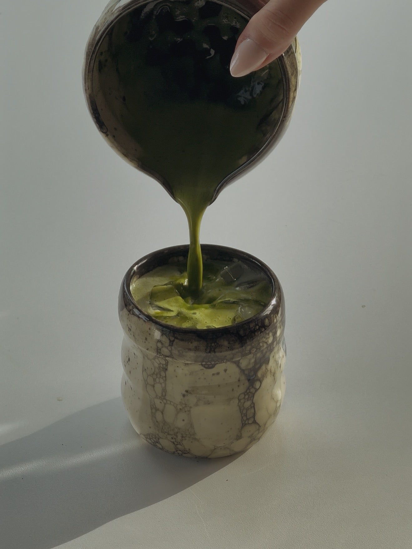 bubble matcha bowl