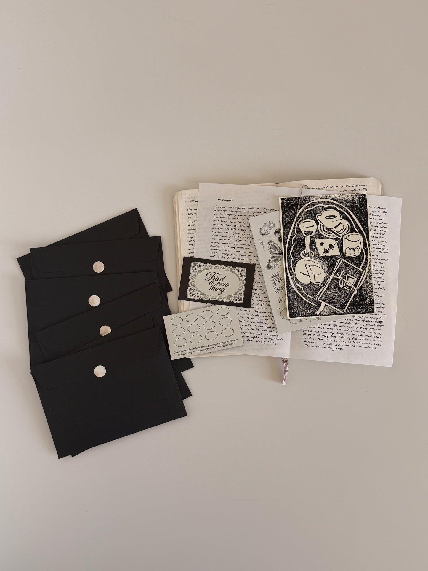 mail club : excerpts from my journal