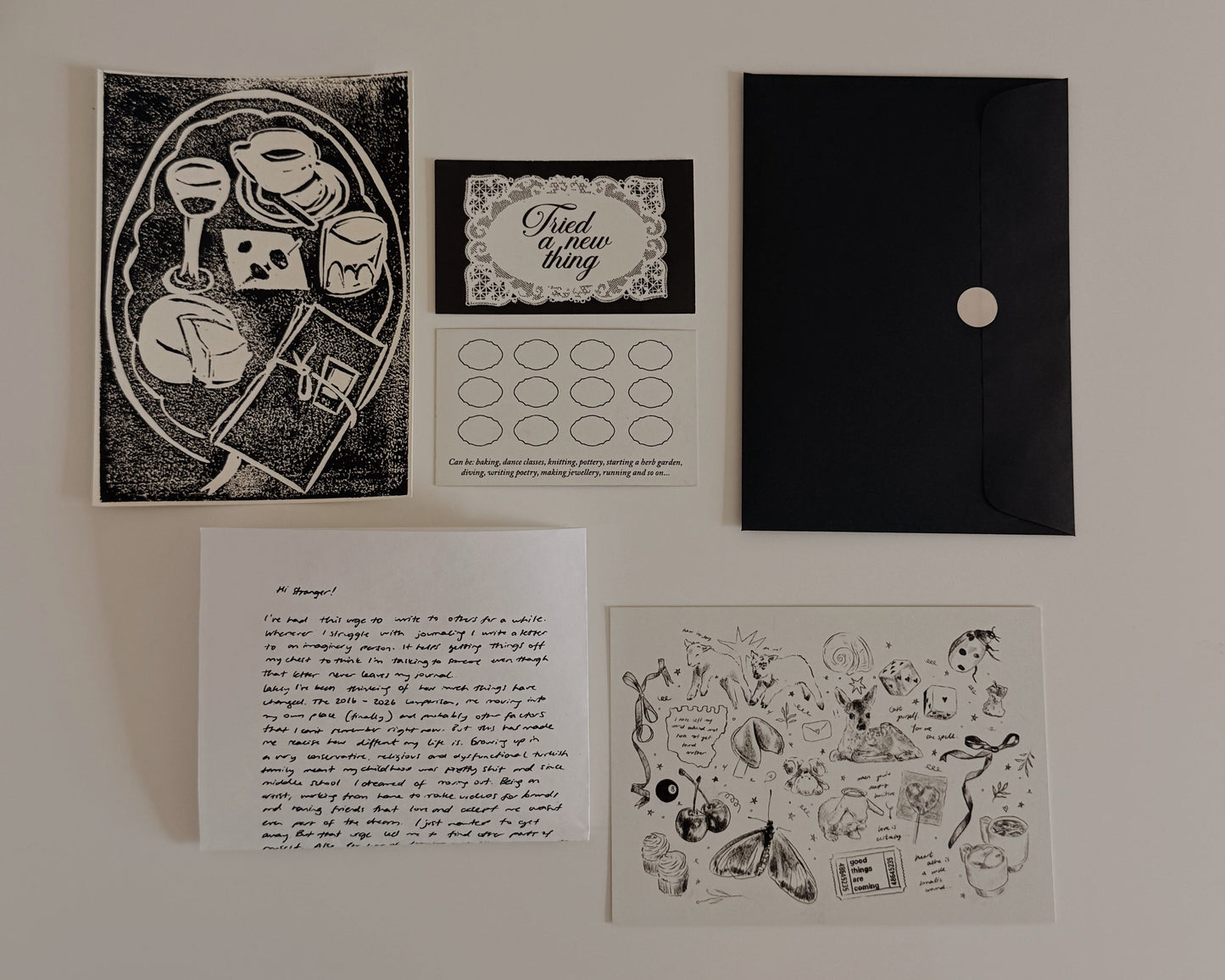 mail club : excerpts from my journal