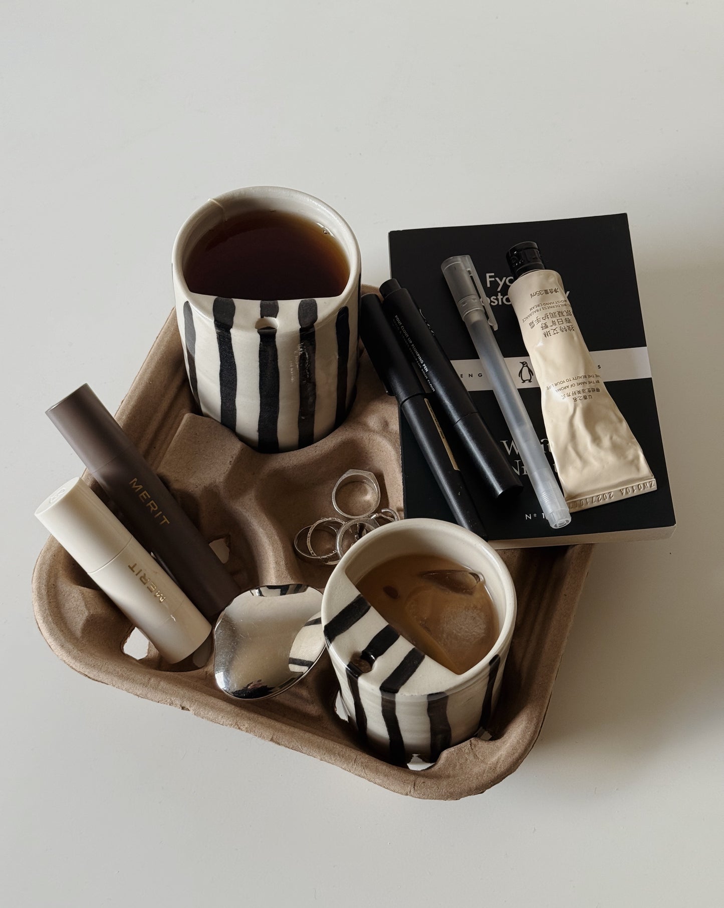 stripe keep cup